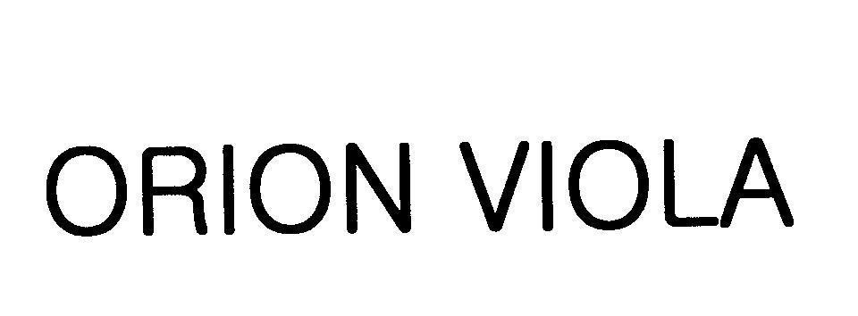 Mẫu nhãn hiệu ORION VIOLA