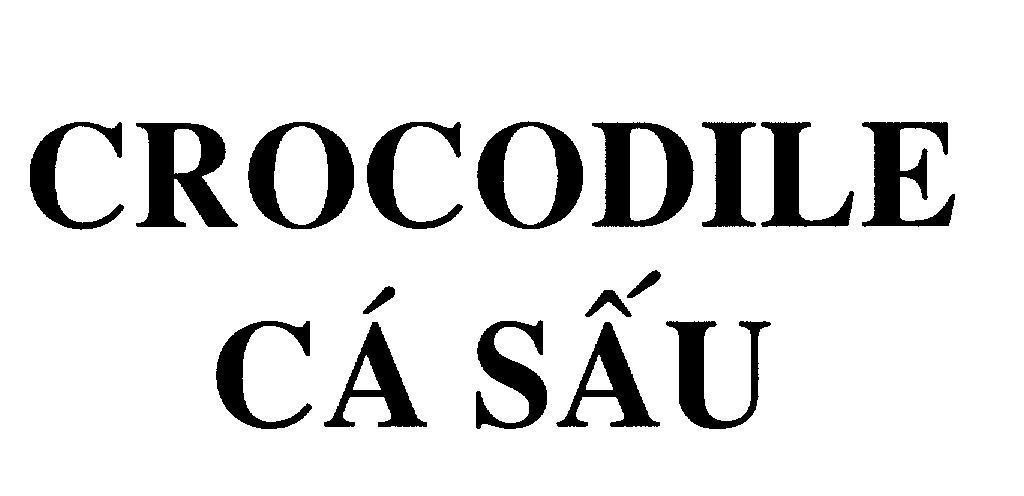 Mẫu nhãn hiệu CROCODILE Cá Sấu