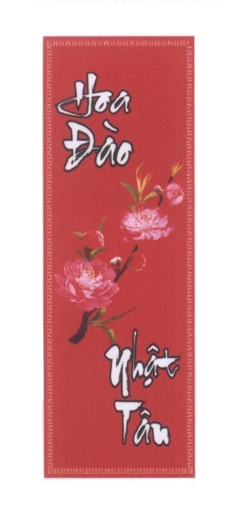 Mẫu nhãn hiệu Hoa Đào Nhật Tân