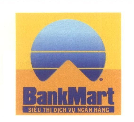 Mẫu nhãn hiệu BankMart Siêu Thị Dịch Vụ Ngân Hàng
