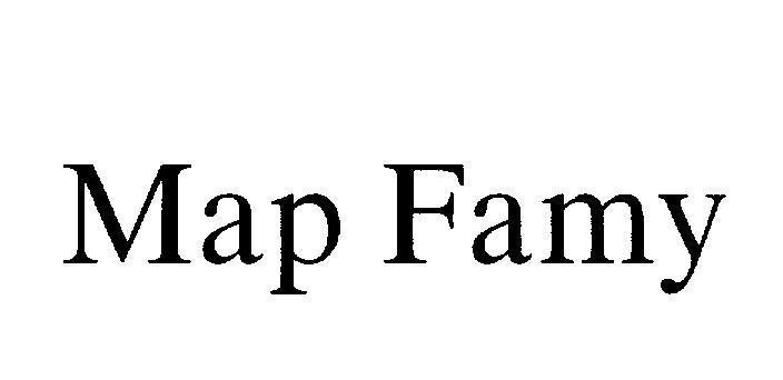Mẫu nhãn hiệu MAP FAMY