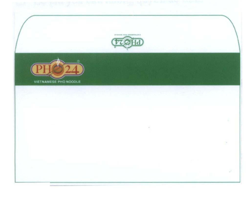 Mẫu nhãn hiệu PHO24 PH 24 VIETNAMESE PHO NOODLE