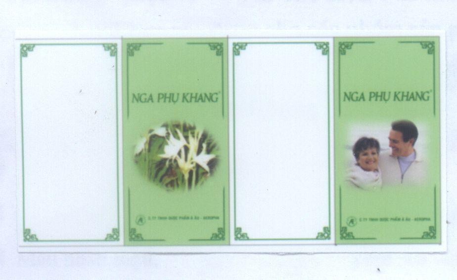 Mẫu nhãn hiệu Nga Phụ Khang AE