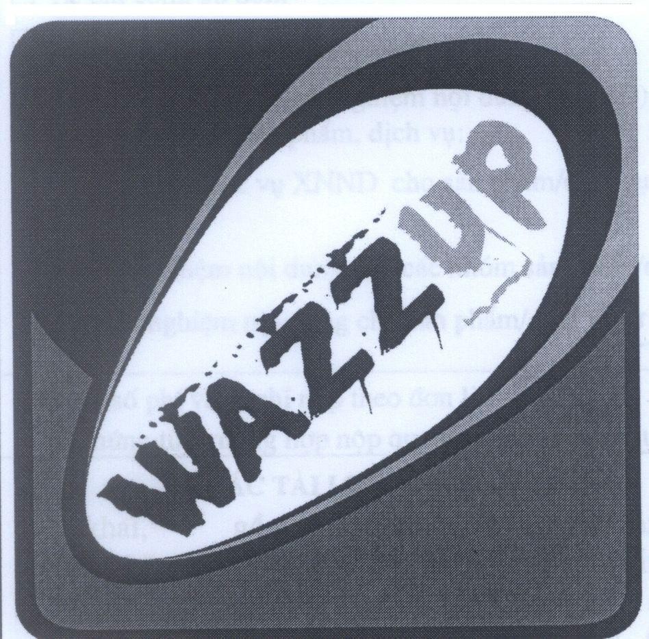 Mẫu nhãn hiệu WAZZUP