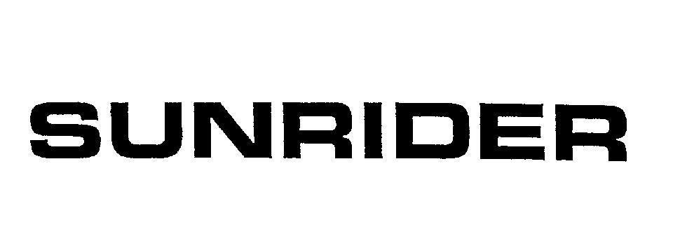 Mẫu nhãn hiệu SUNRIDER
