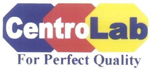 Mẫu nhãn hiệu CentroLab For Perfect Quality