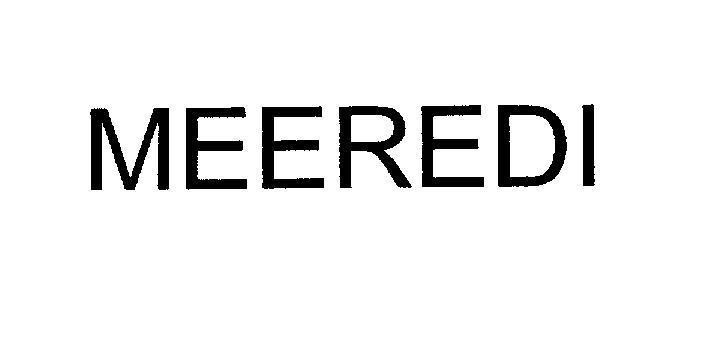 Mẫu nhãn hiệu MEEREDI