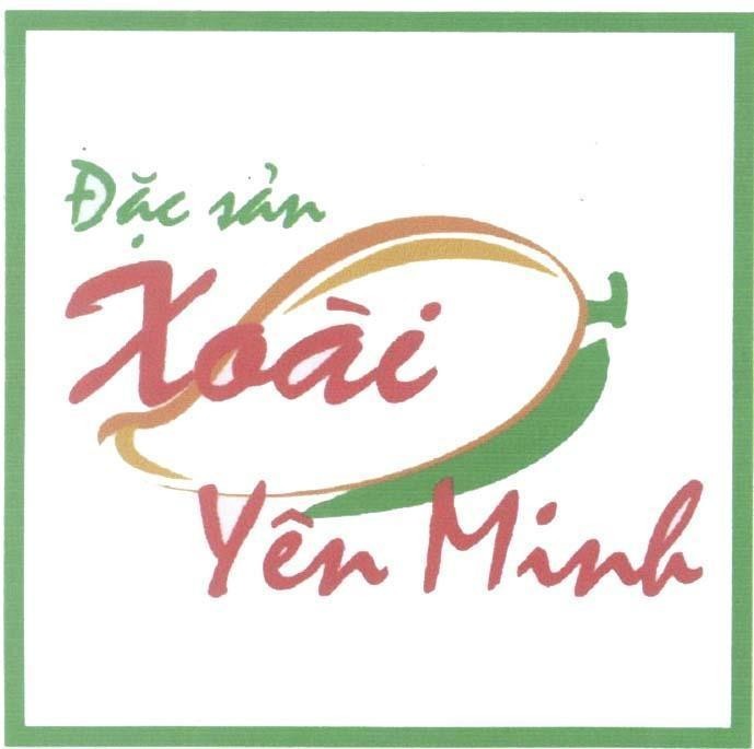 Mẫu nhãn hiệu Đặc sản xoài Yên Minh