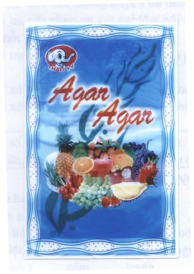 Mẫu nhãn hiệu AGAR AGAR Thảo Vy