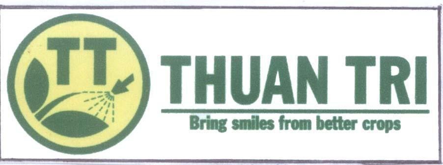 Mẫu nhãn hiệu TT THUAN TRI BRING SMILES FROM BETTER CROPS