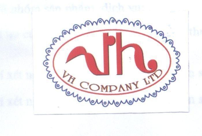 Mẫu nhãn hiệu VH VH COMPANY LTD.