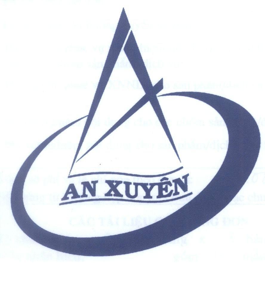 Mẫu nhãn hiệu AX AN XUYÊN