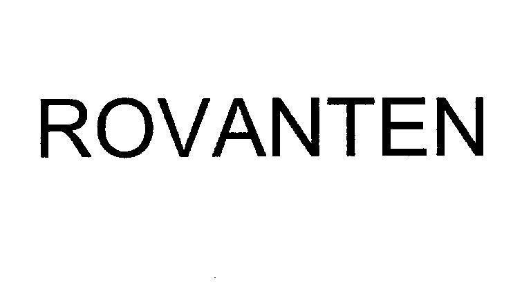 Mẫu nhãn hiệu ROVANTEN
