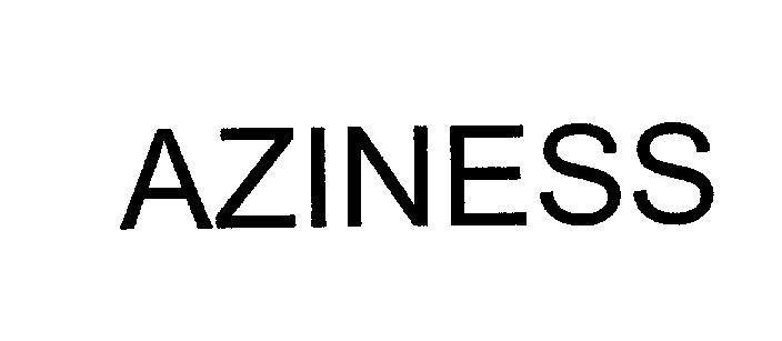Mẫu nhãn hiệu AZINESS