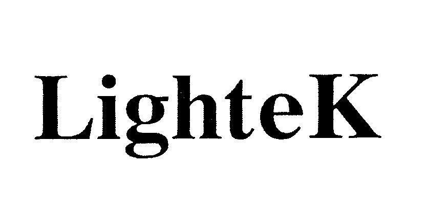 Mẫu nhãn hiệu LIGHTEK