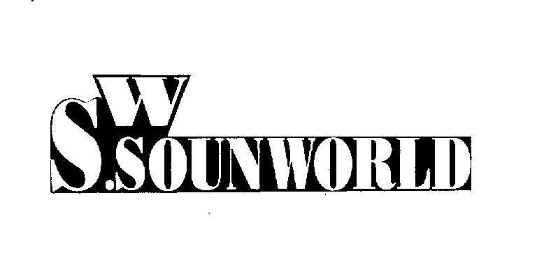 Mẫu nhãn hiệu SW SOUNWORLD