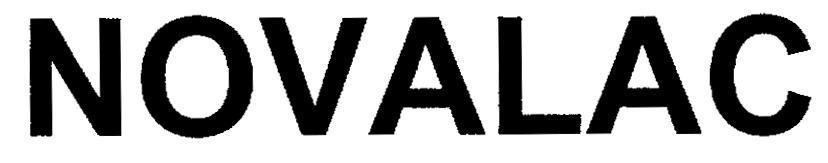 Mẫu nhãn hiệu NOVALAC