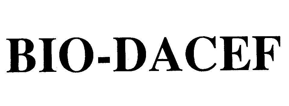 Mẫu nhãn hiệu BIO-DACEF