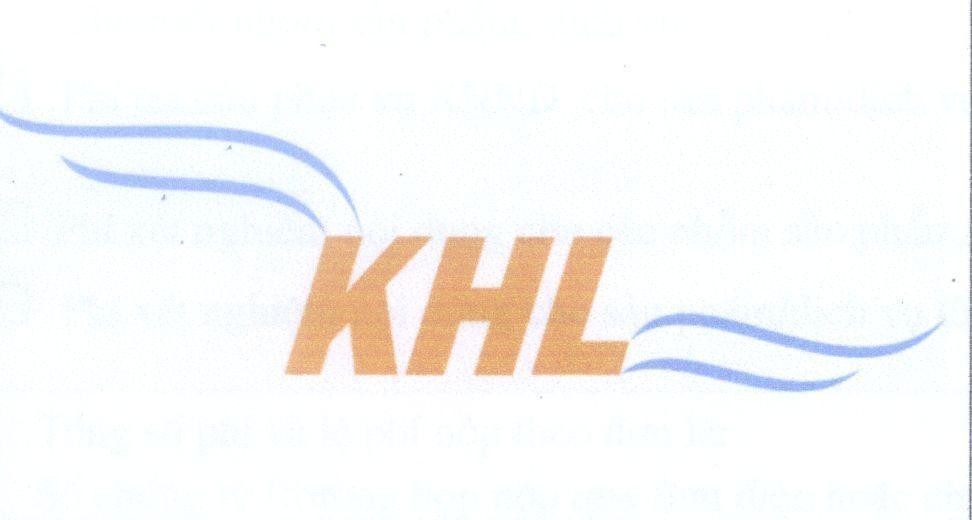 Mẫu nhãn hiệu KHL