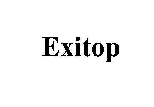 Mẫu nhãn hiệu EXITOP