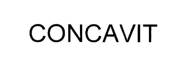 Mẫu nhãn hiệu CONCAVIT