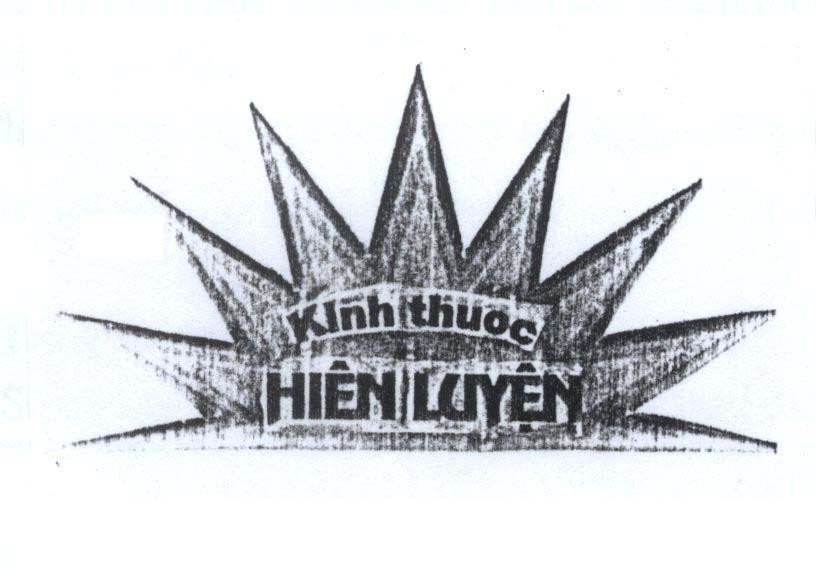 Mẫu nhãn hiệu Kinh thuoc Hiên Luyện