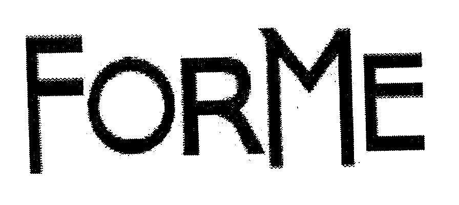 Mẫu nhãn hiệu FORME