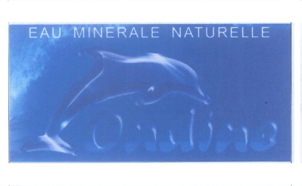 Mẫu nhãn hiệu ONDINE EAU MINERALE NATURELLE