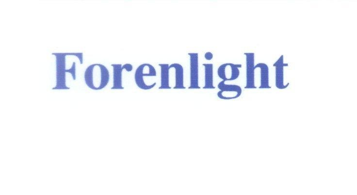 Mẫu nhãn hiệu Forenlight