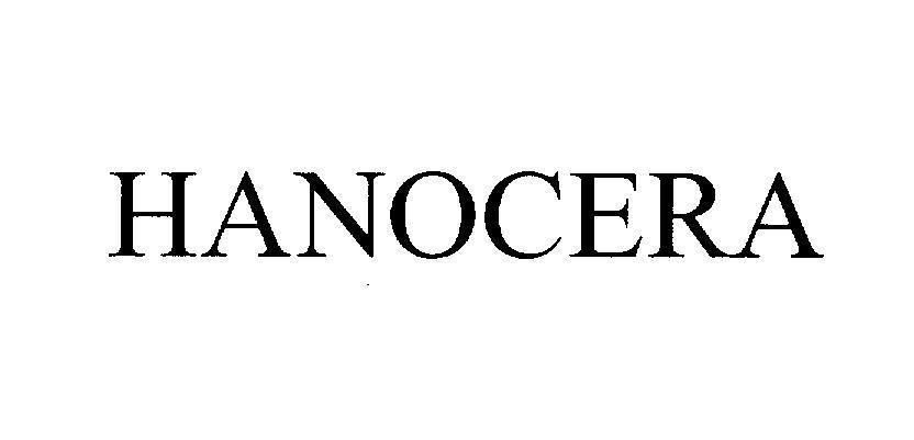 Mẫu nhãn hiệu HANOCERA
