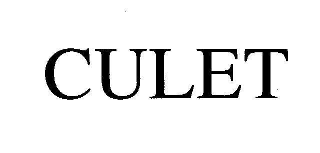 Mẫu nhãn hiệu CULET