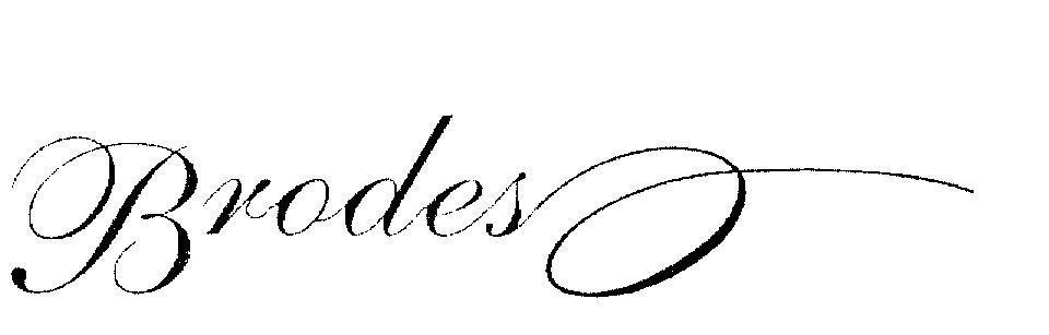 Mẫu nhãn hiệu BRODES