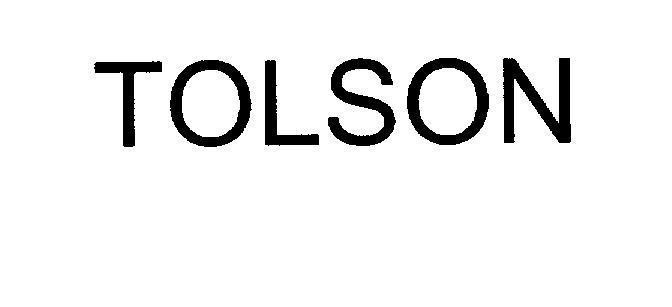 Mẫu nhãn hiệu TOLSON