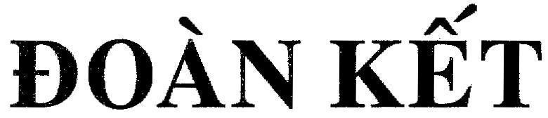 Mẫu nhãn hiệu Đoàn Kết
