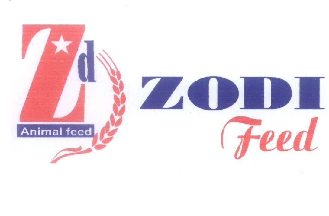 Mẫu nhãn hiệu Z d ANIMAL FEED ZODI FEED