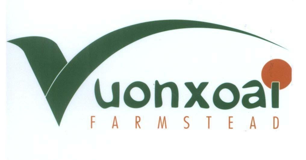 Mẫu nhãn hiệu VUON XOAI FARMSTEAD