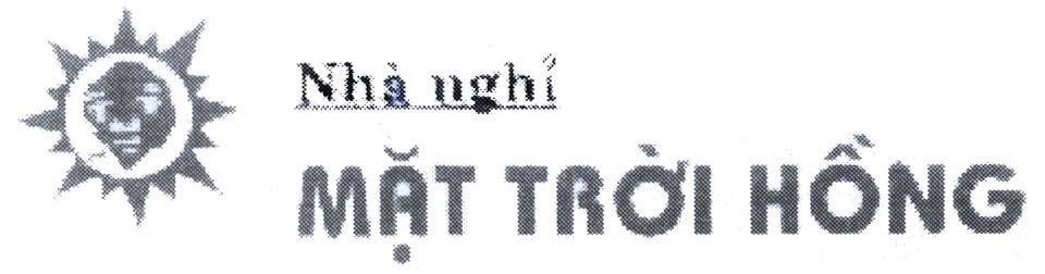 Mẫu nhãn hiệu Nhà nghỉ mặt trời hồng