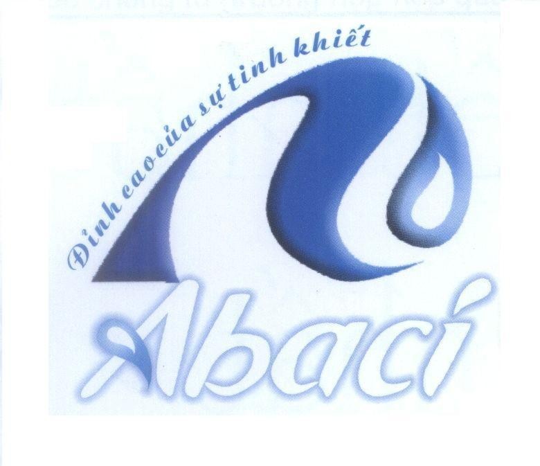 Mẫu nhãn hiệu A ABACI đỉnh cao của sự tinh khiết