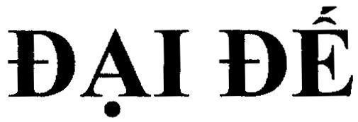 Mẫu nhãn hiệu Đại Đế