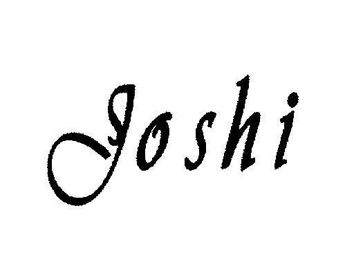 Mẫu nhãn hiệu JOSHI