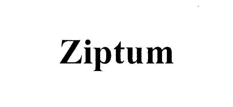 Mẫu nhãn hiệu ZIPTUM