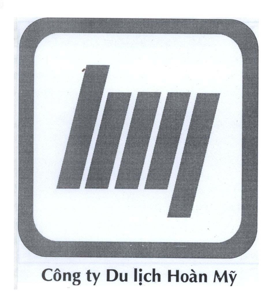 Mẫu nhãn hiệu Công ty Du lịch Hoàn Mỹ