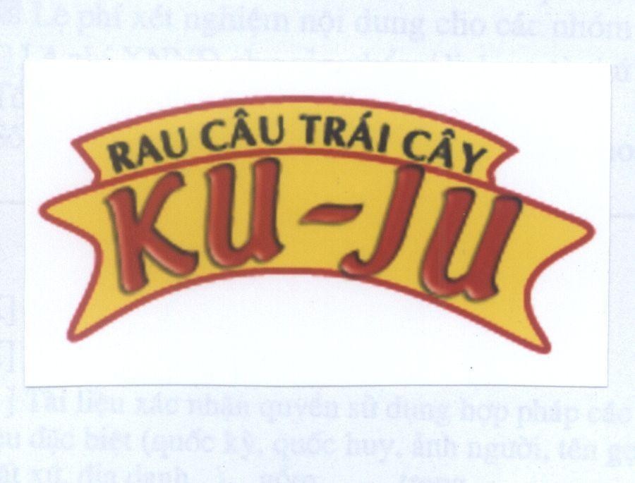 Mẫu nhãn hiệu Rau Câu Trái Cây KU-JU