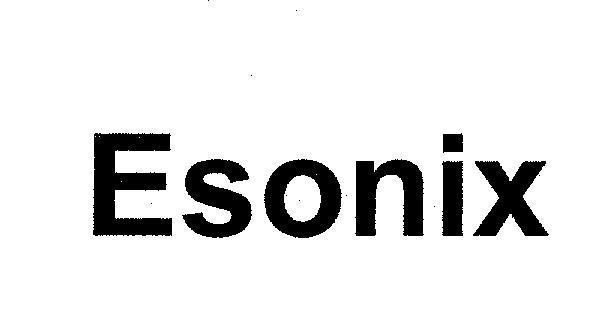 Mẫu nhãn hiệu Esonix