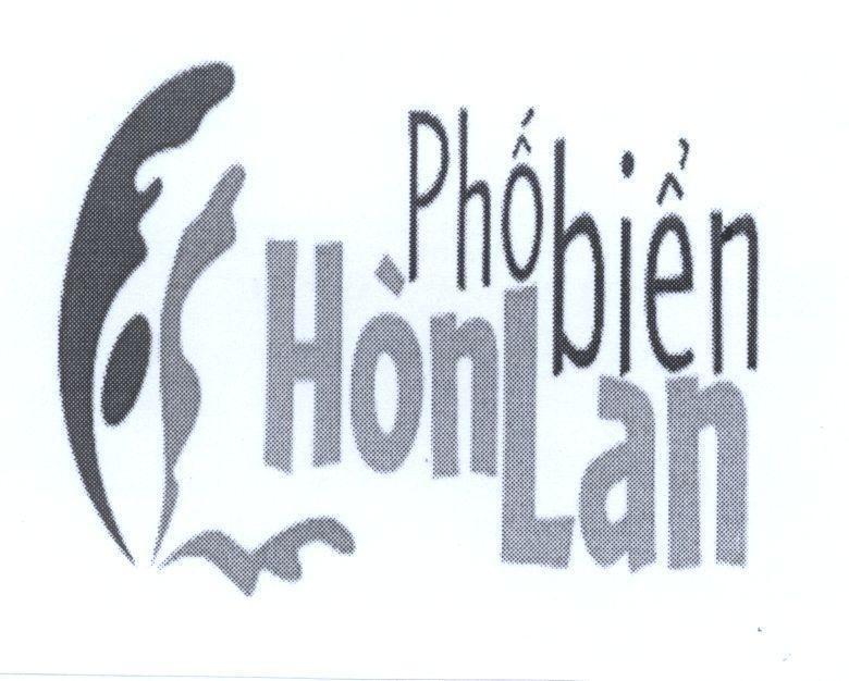 Mẫu nhãn hiệu Phố biển Hòn Lan