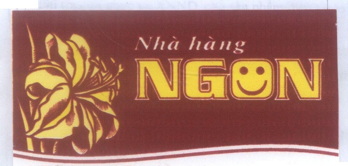 Mẫu nhãn hiệu Nhà hàng NGON