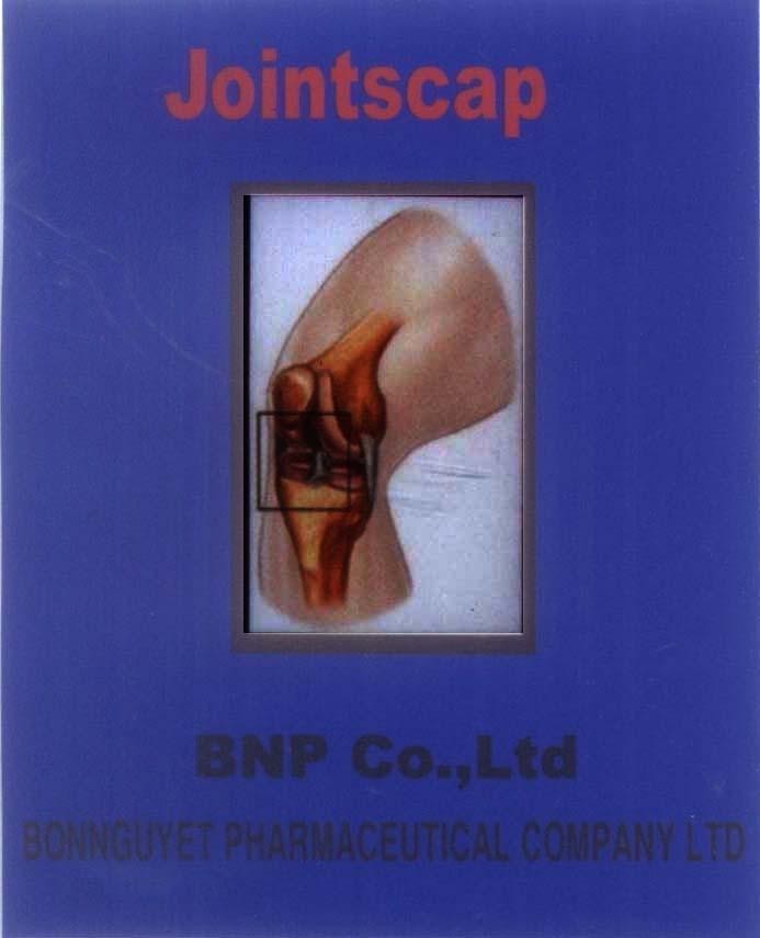 Mẫu nhãn hiệu JOINTSCAP BONNGUYET PHARMACEUTICAL COMPANY LTD BNP CO LTD