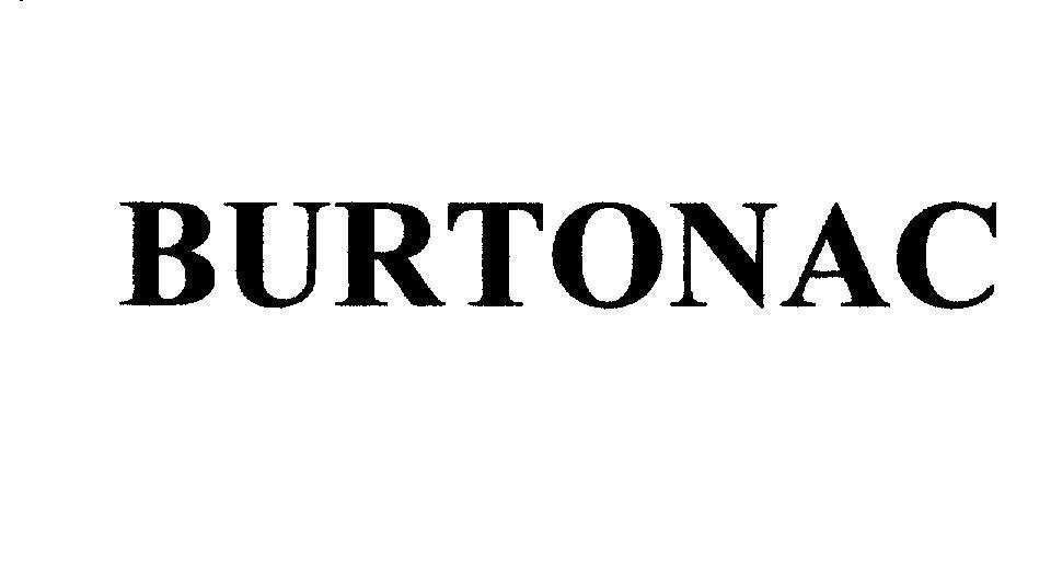 Mẫu nhãn hiệu BURTONAC
