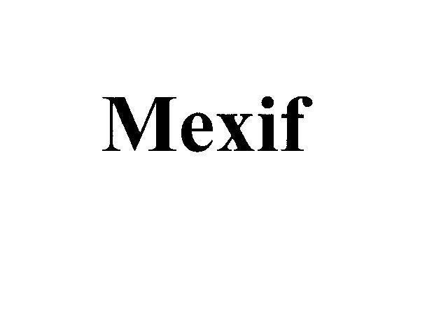 Mẫu nhãn hiệu Mexif