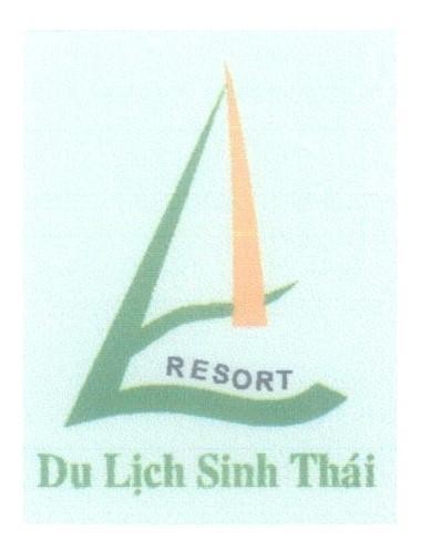 Mẫu nhãn hiệu RESORT L A RESORT Du lịch sinh thái